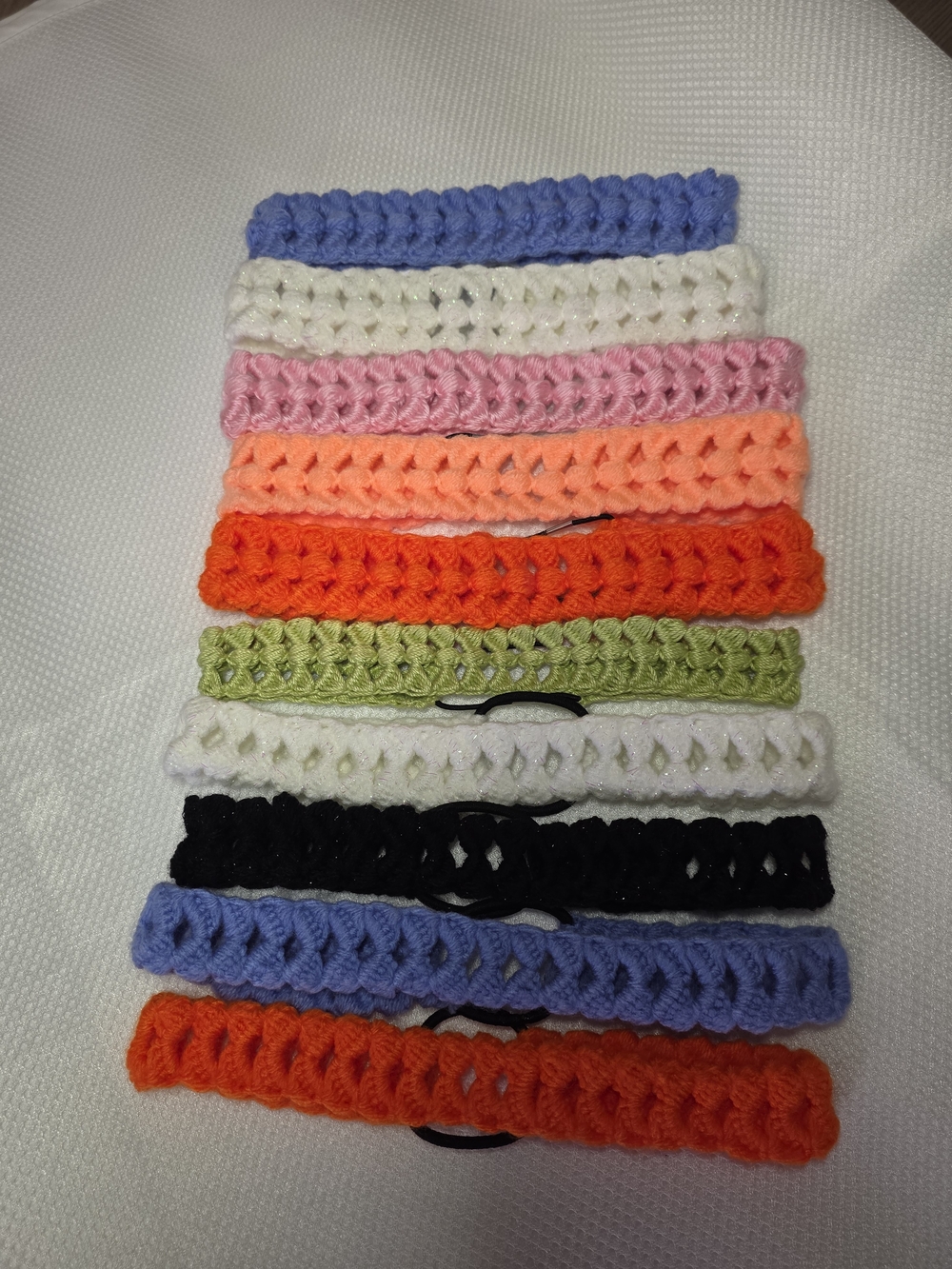 Handmade Crochet Elastic Headbands